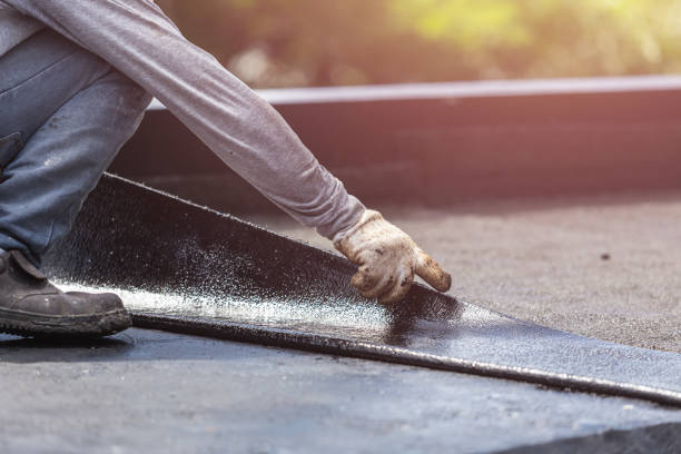 Professional Waterproofing technician working in Williams, OR